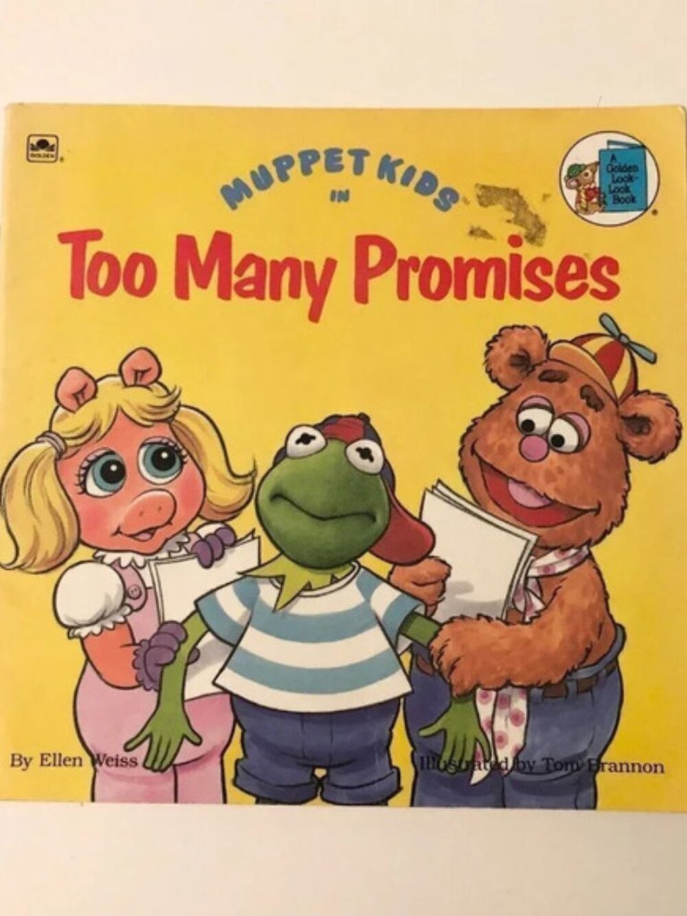 Vintage Too Many Promises Muppet Kids Childrens Golden Look